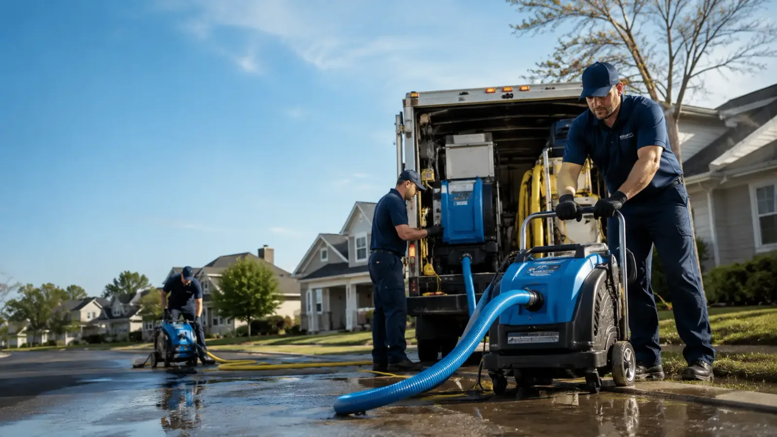 Flood Damage Cleanup in Jasper, MI